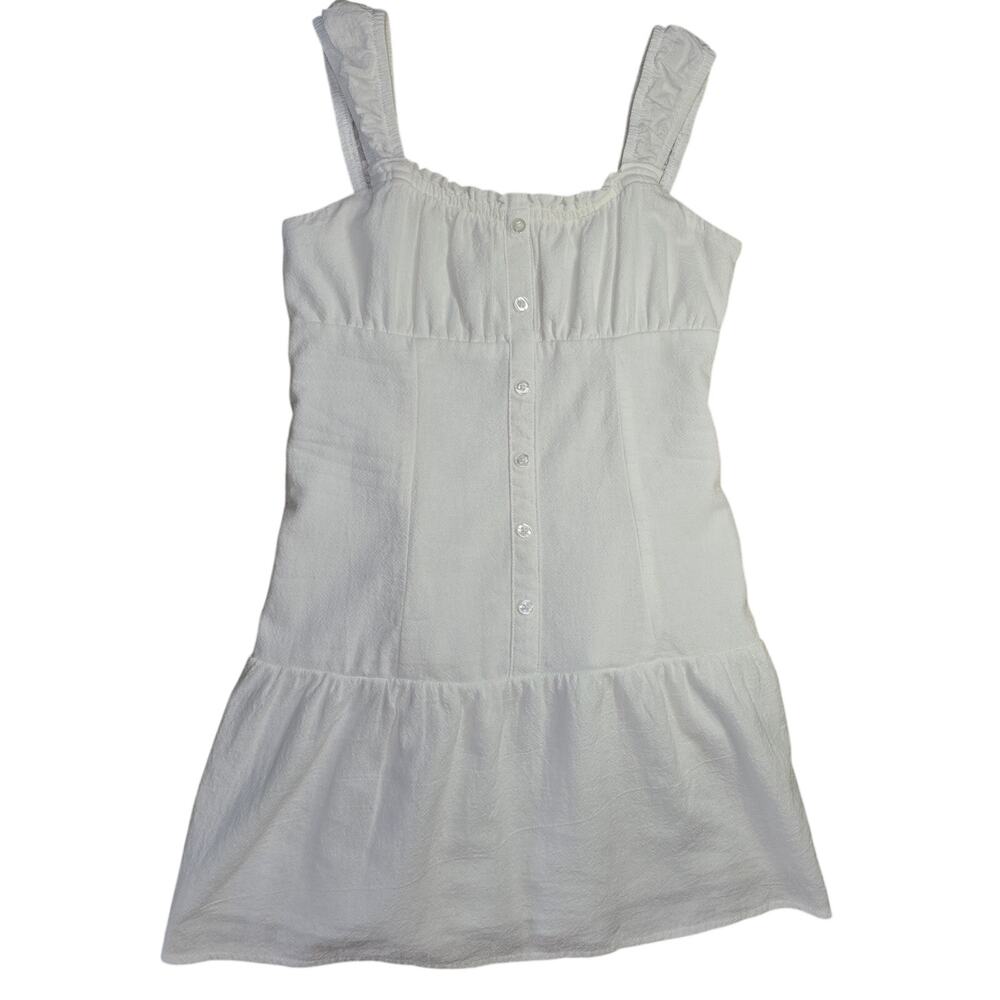 Coquette Cottagecore White 100% Cotton Top/Dress Size M (8) Art Class